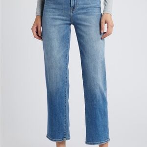 Hidden Jeans: Relaxed High-Waist, Straight Leg